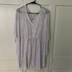 Catalina xl 16-18 cover up. Working waist drawstring